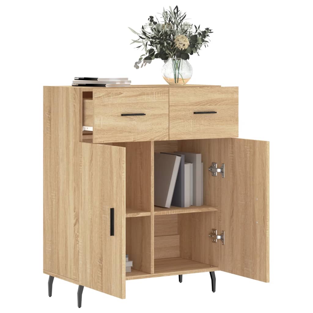 Komoda boja hrasta sonome 69,5x34x90 cm od konstruiranog drva