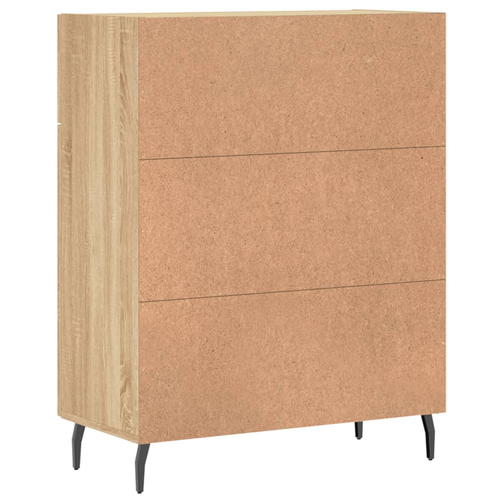 Komoda boja hrasta sonome 69,5x34x90 cm od konstruiranog drva