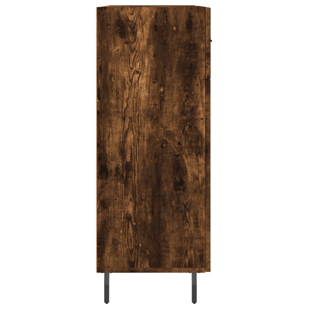 Komoda boja dimljenog hrasta 69,5x34x90 cm konstruirano drvo