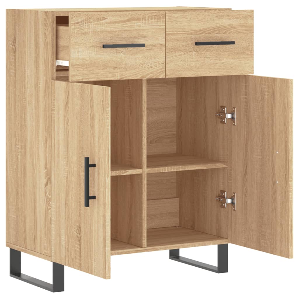 Komoda boja hrasta sonome 69,5x34x90 cm od konstruiranog drva