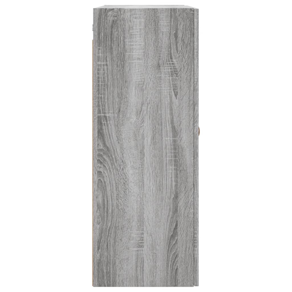 Zidni ormarić siva boja hrasta sonome 69,5 x 34 x 90 cm