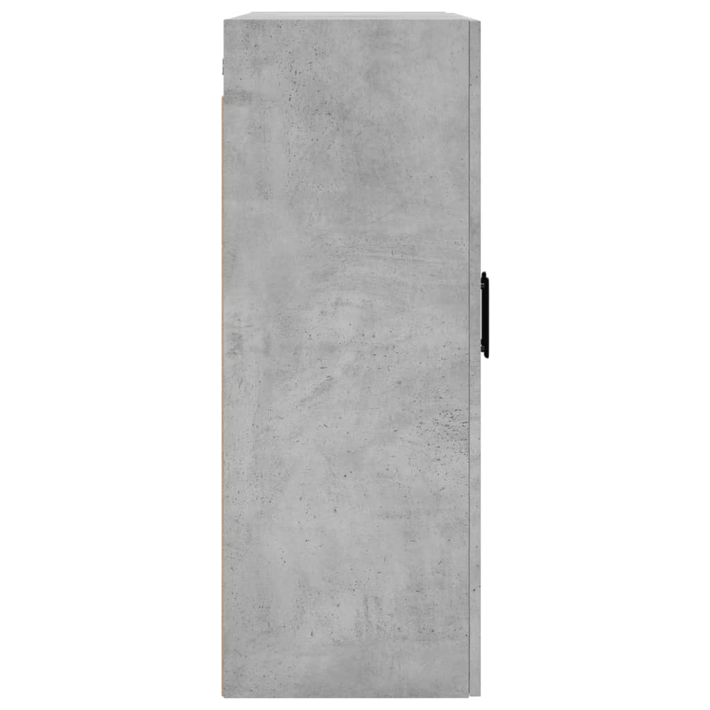 Zidni ormarić siva boja betona 69,5 x 34 x 90 cm