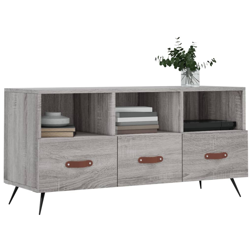 TV ormarić boja hrasta sonome 102x36x50 cm konstruirano drvo