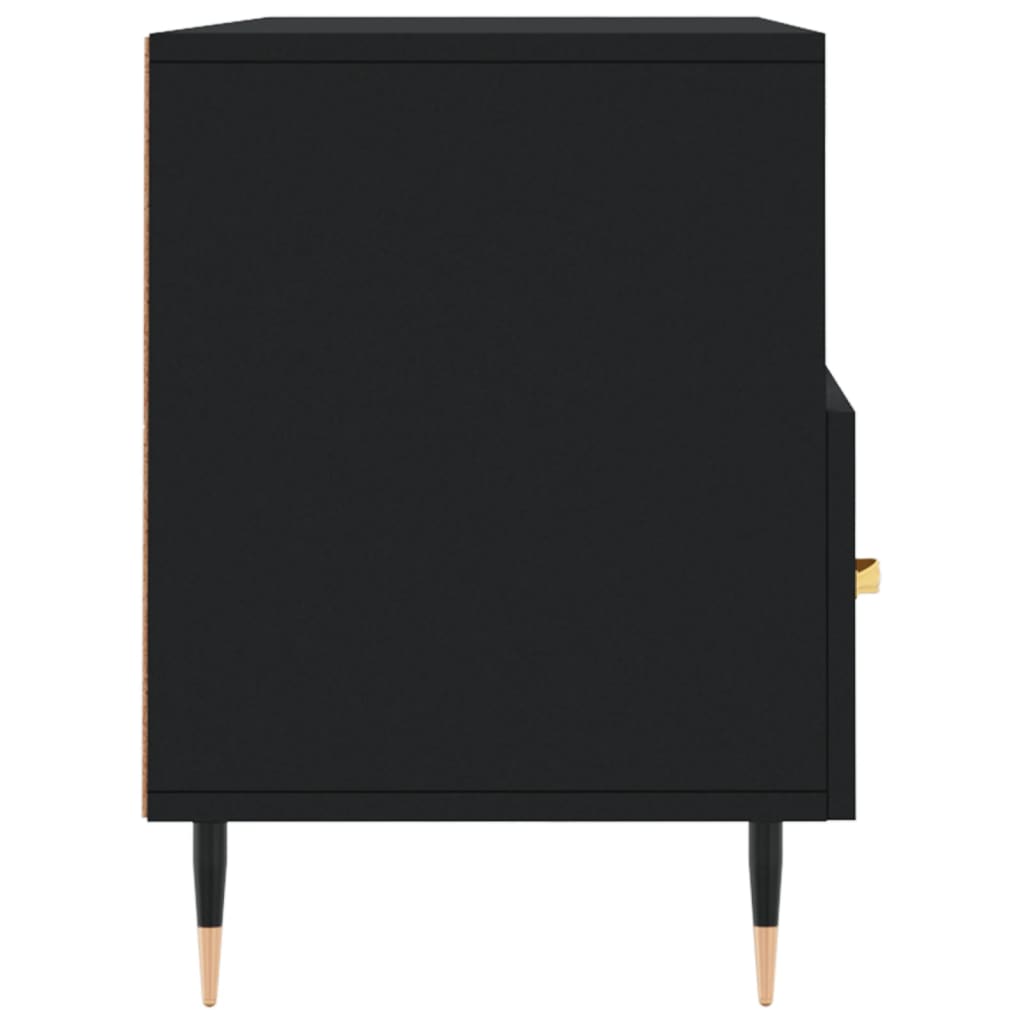 TV ormarić crni 102 x 36 x 50 cm od konstruiranog drva