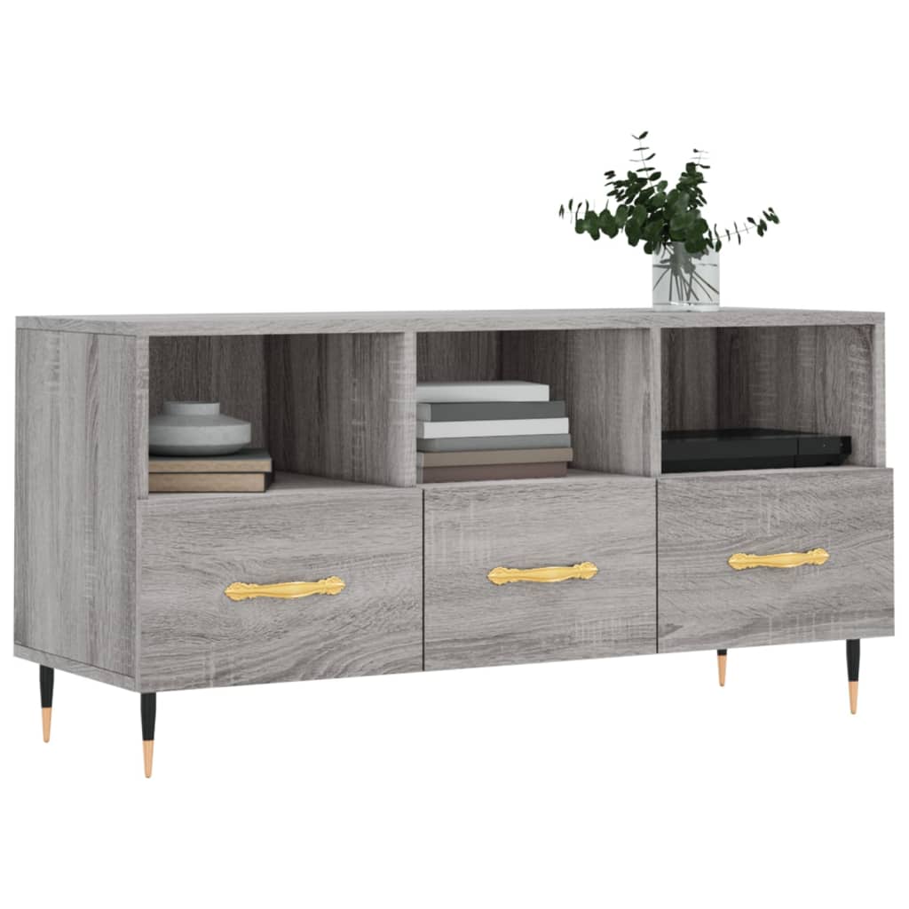 TV ormarić boja hrasta sonome 102x36x50 cm konstruirano drvo