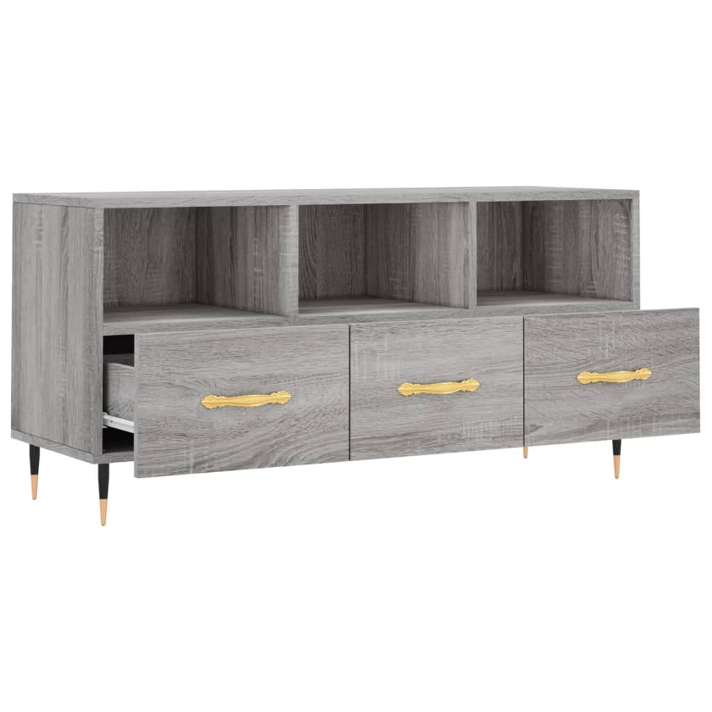 TV ormarić boja hrasta sonome 102x36x50 cm konstruirano drvo