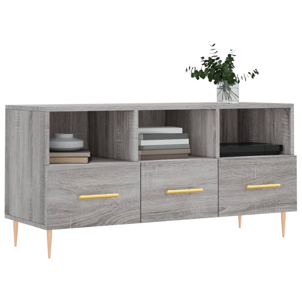 TV ormarić boja hrasta sonome 102x36x50 cm konstruirano drvo