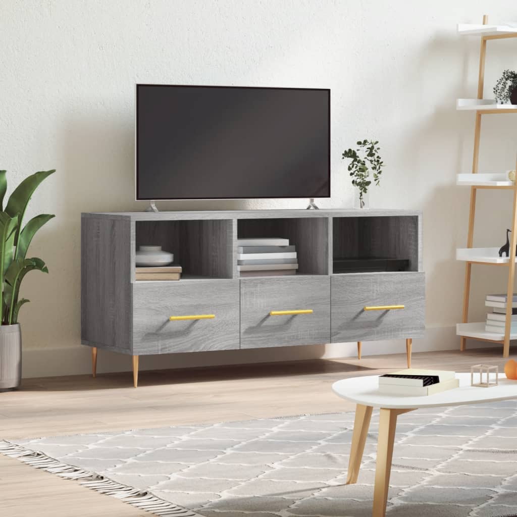 TV ormarić boja hrasta sonome 102x36x50 cm konstruirano drvo