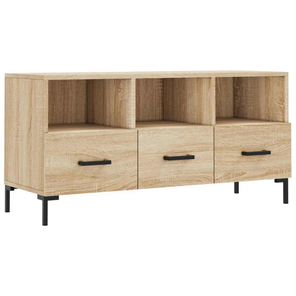 TV ormarić boja hrasta sonome 102x36x50 cm konstruirano drvo