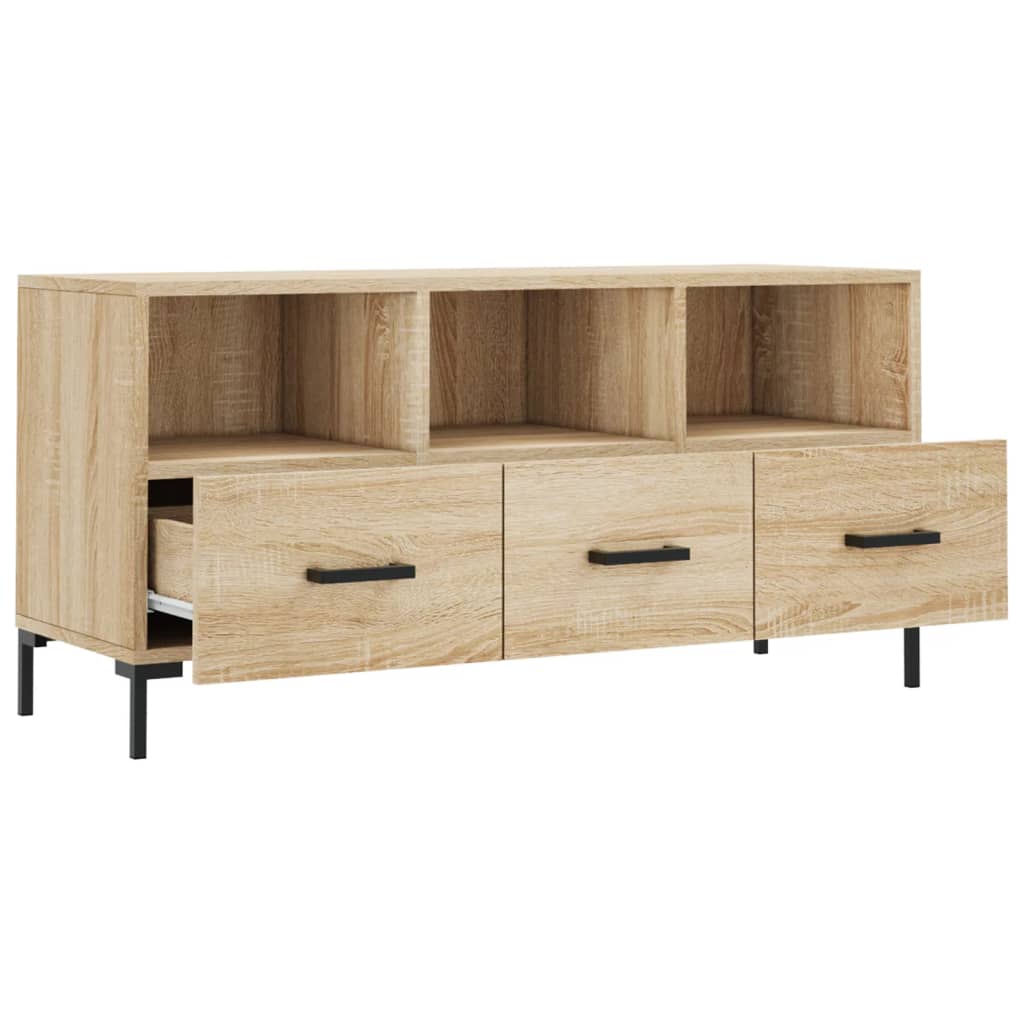 TV ormarić boja hrasta sonome 102x36x50 cm konstruirano drvo