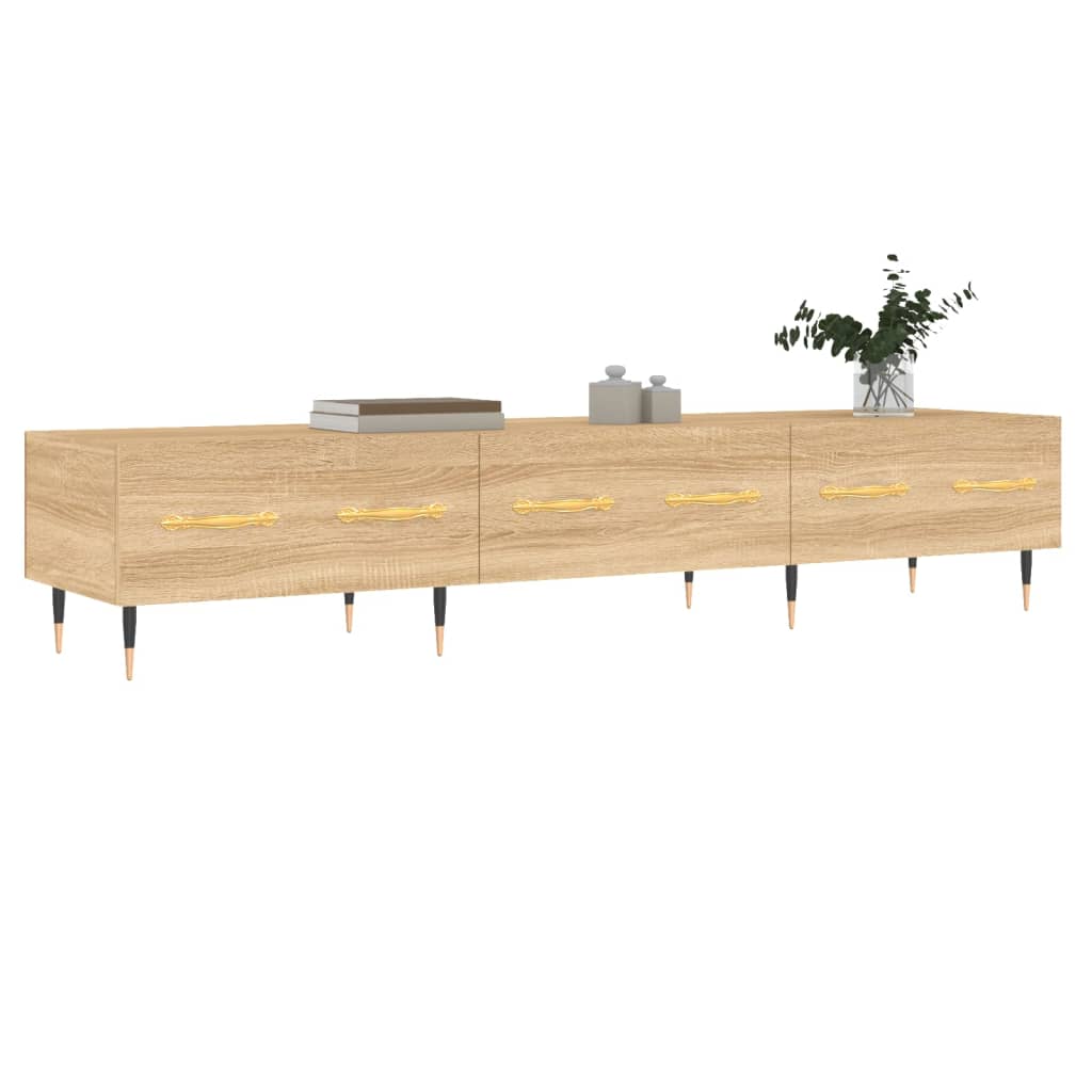 TV ormarić boja hrasta sonome 150x36x30 cm konstruirano drvo