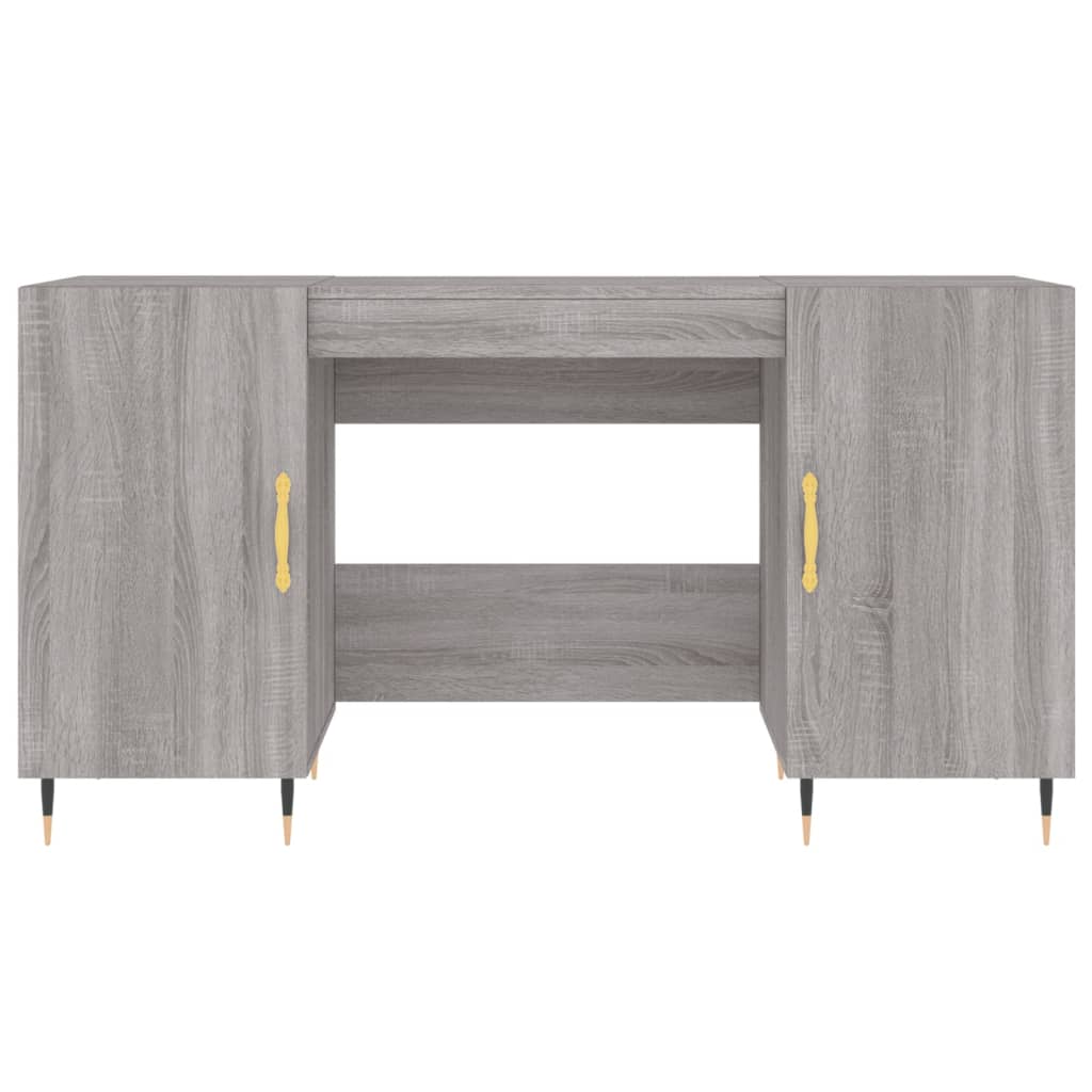 Radni stol boja hrasta sonome 140x50x75 cm konstruirano drvo