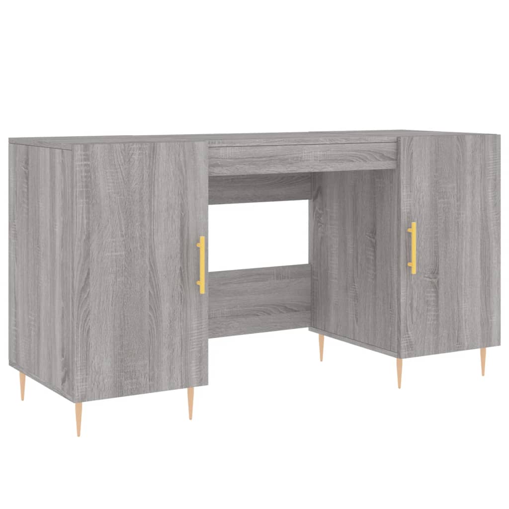 Radni stol boja hrasta sonome 140x50x75 cm konstruirano drvo