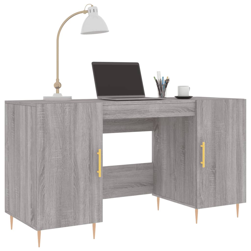 Radni stol boja hrasta sonome 140x50x75 cm konstruirano drvo