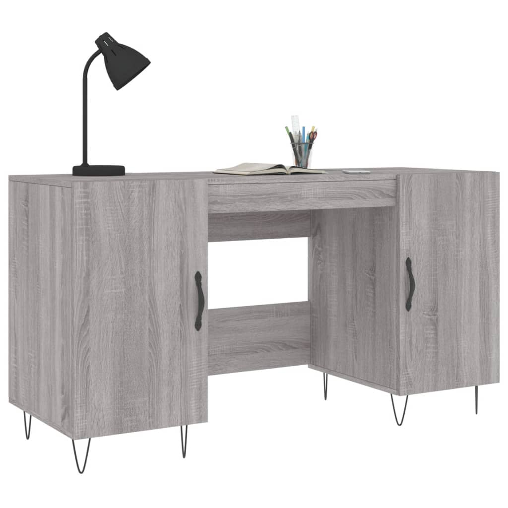 Radni stol boja hrasta sonome 140x50x75 cm konstruirano drvo
