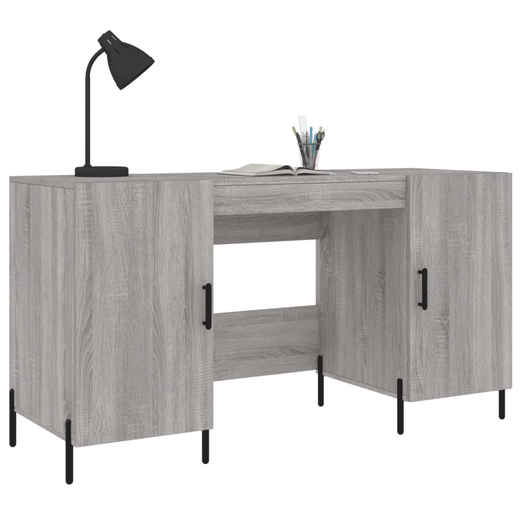 Radni stol boja hrasta sonome 140x50x75 cm konstruirano drvo