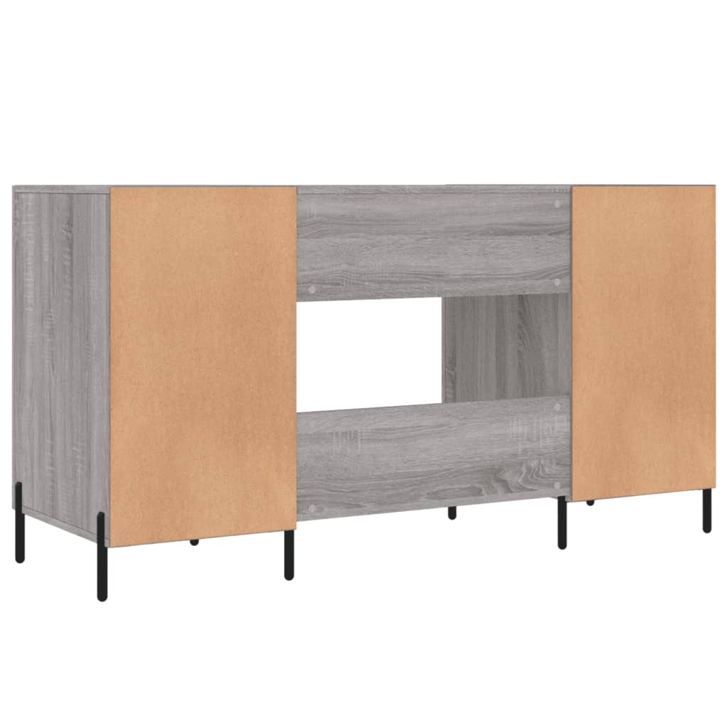 Radni stol boja hrasta sonome 140x50x75 cm konstruirano drvo