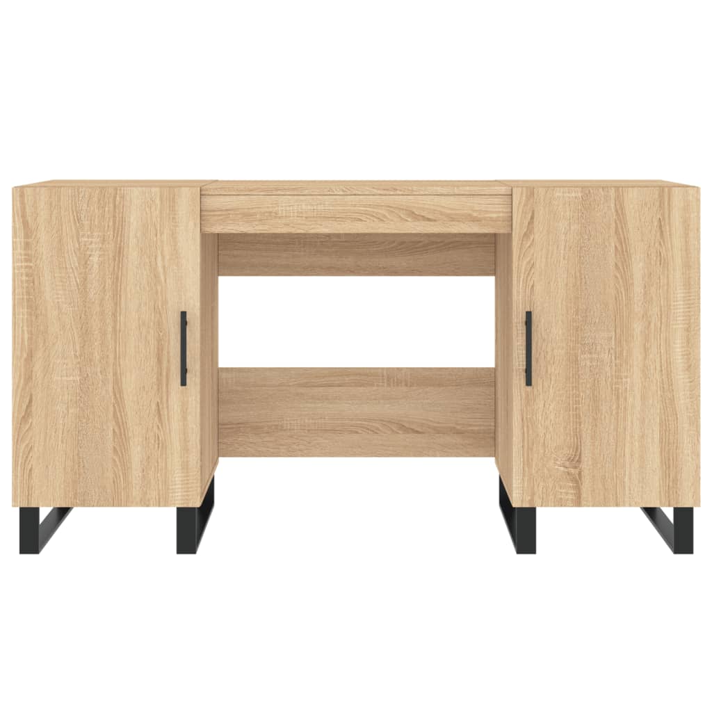 Radni stol boja hrasta sonome 140x50x75 cm konstruirano drvo