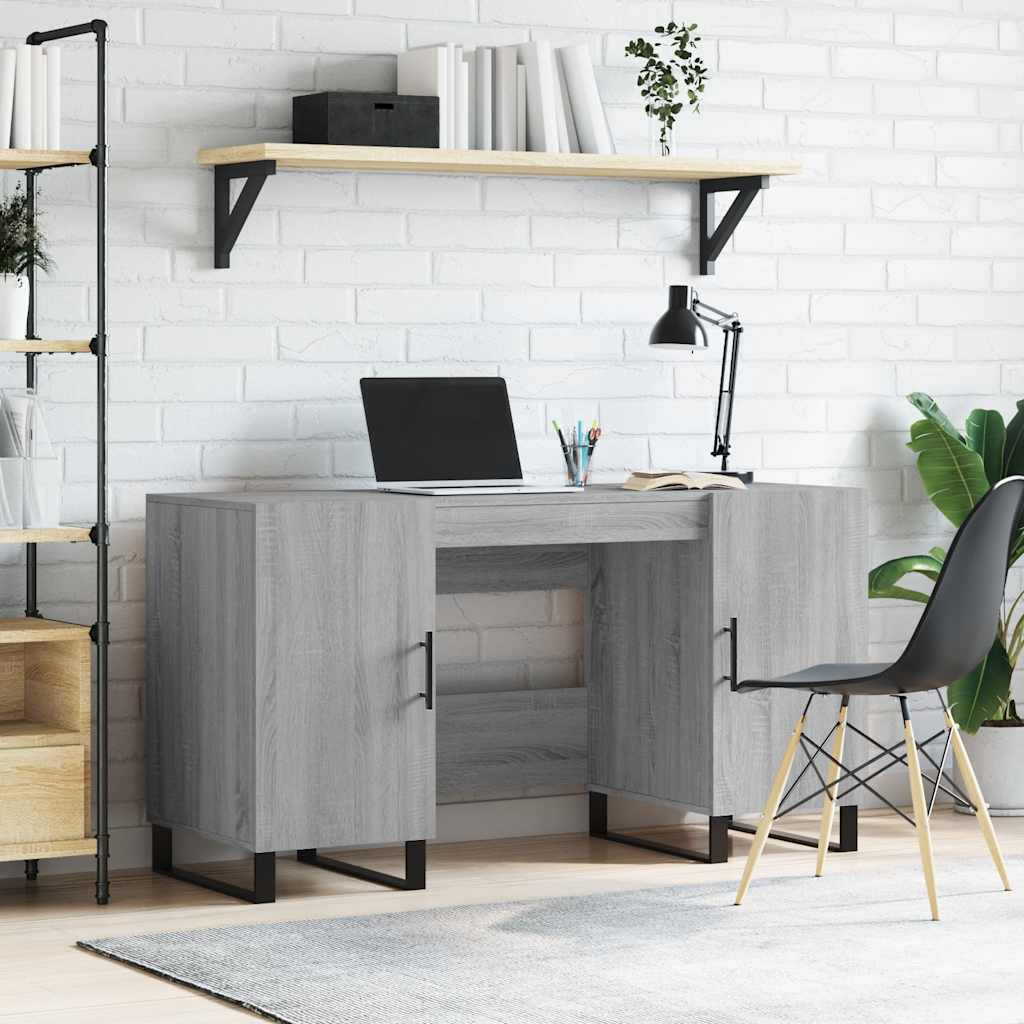 Radni stol boja hrasta sonome 140x50x75 cm konstruirano drvo