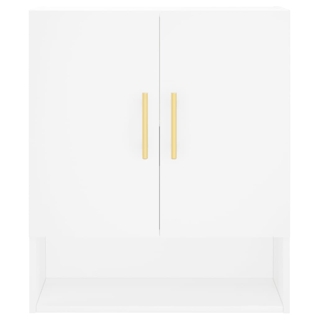 Zidni ormarić bijeli 60 x 31 x 70 cm od konstruiranog drva Bijela