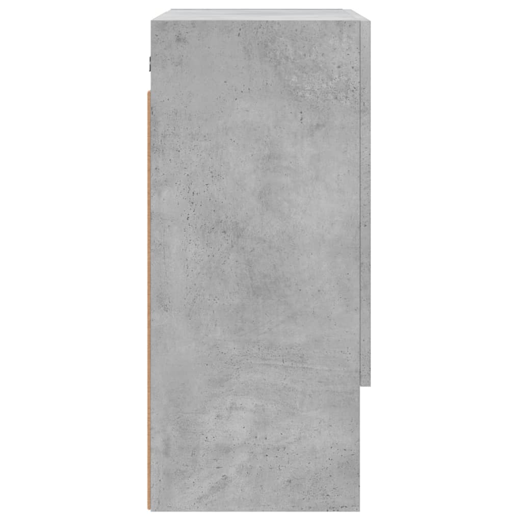 Zidni ormarić boja betona 60 x 31 x 70 cm od konstruiranog drva