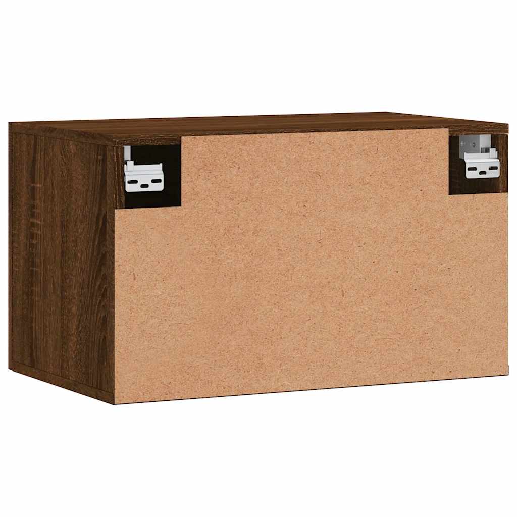 Zidni ormarić boja Smeđi hrast 60x36,5x35cm konstruirano drvo