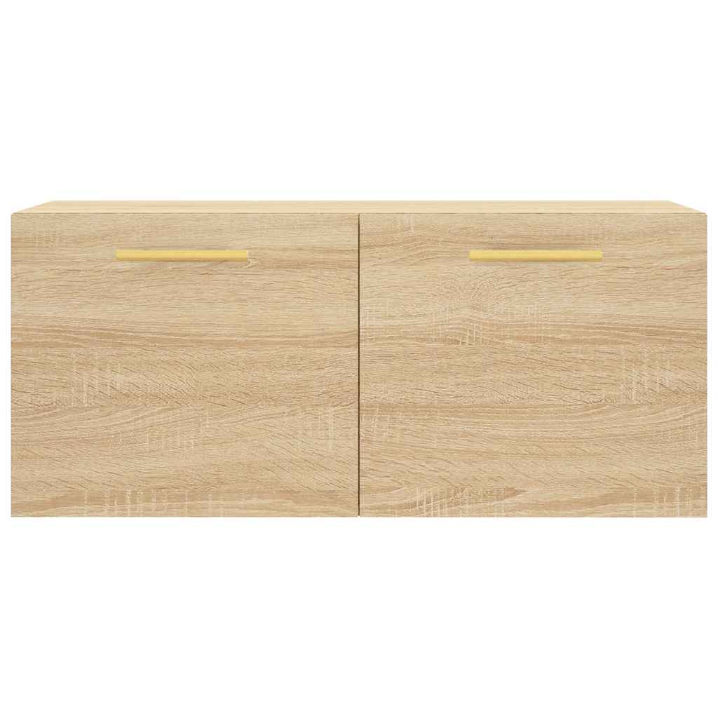 Zidni ormarić boja hrasta sonome 80x36,5x35cm konstruirano drvo