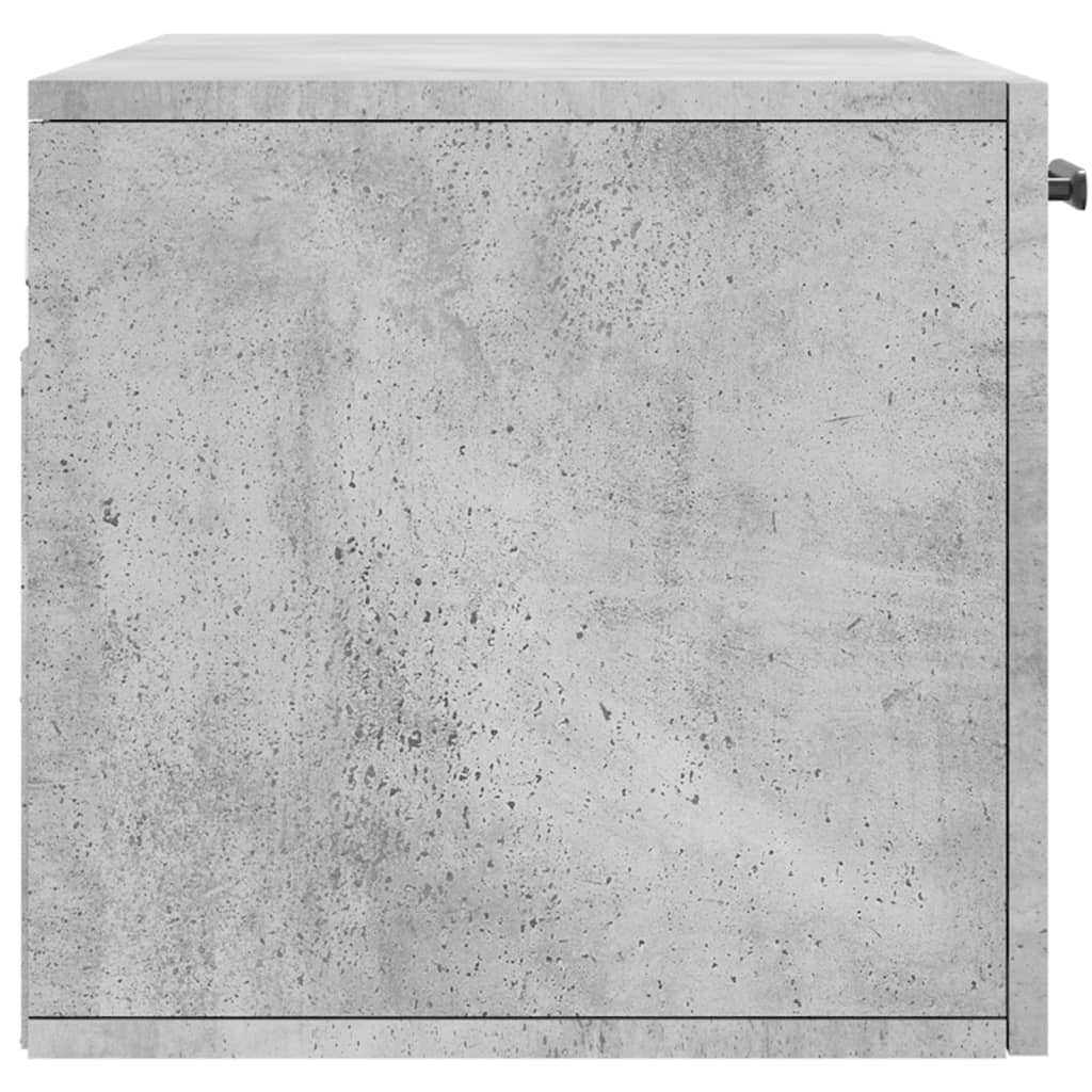 Zidni ormarić boja betona 80x36,5x35 cm od konstruiranog drva