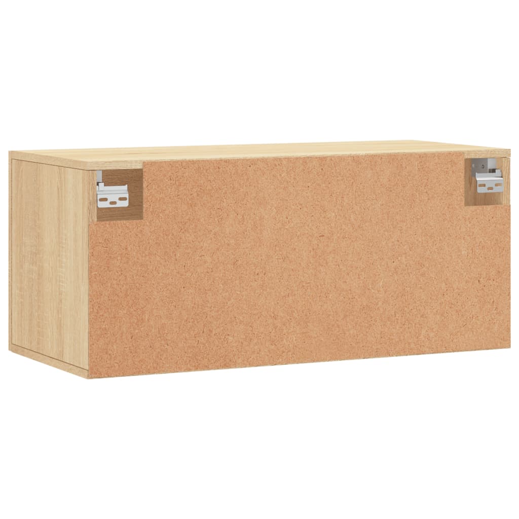 Zidni ormarić boja hrasta sonome 80x36,5x35cm konstruirano drvo
