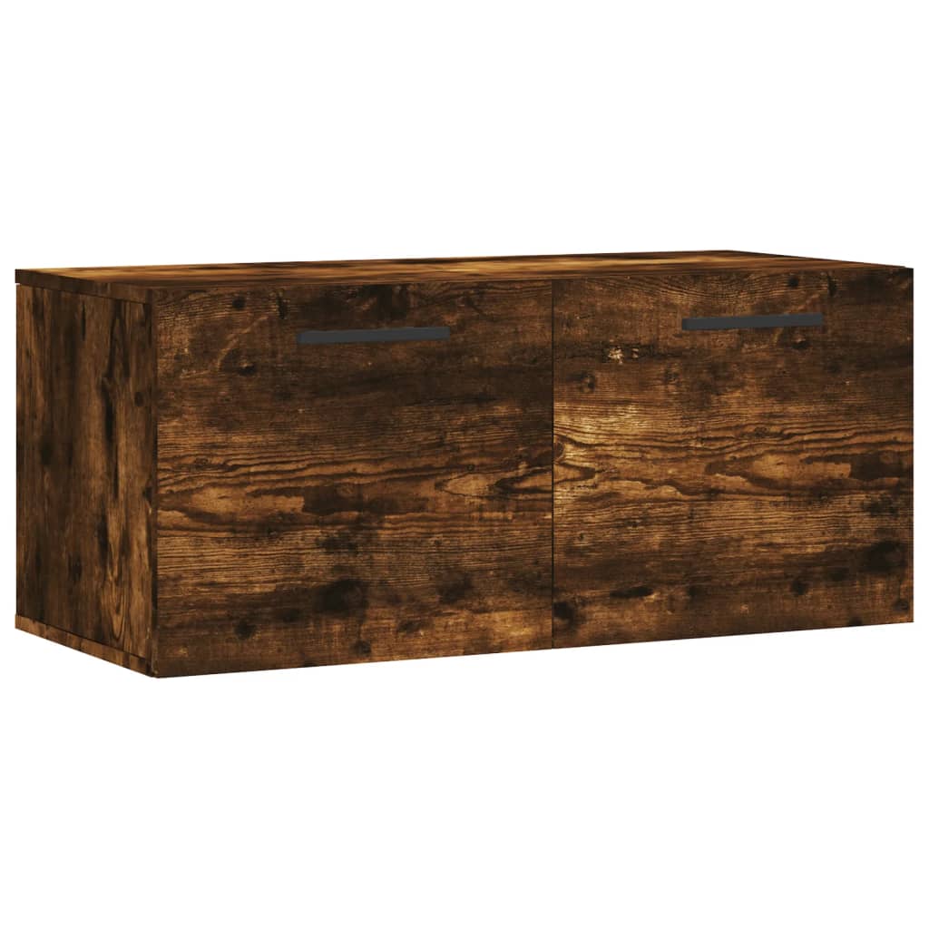 Zidni ormarić boja hrasta 80x36,5x35 cm konstruirano drvo