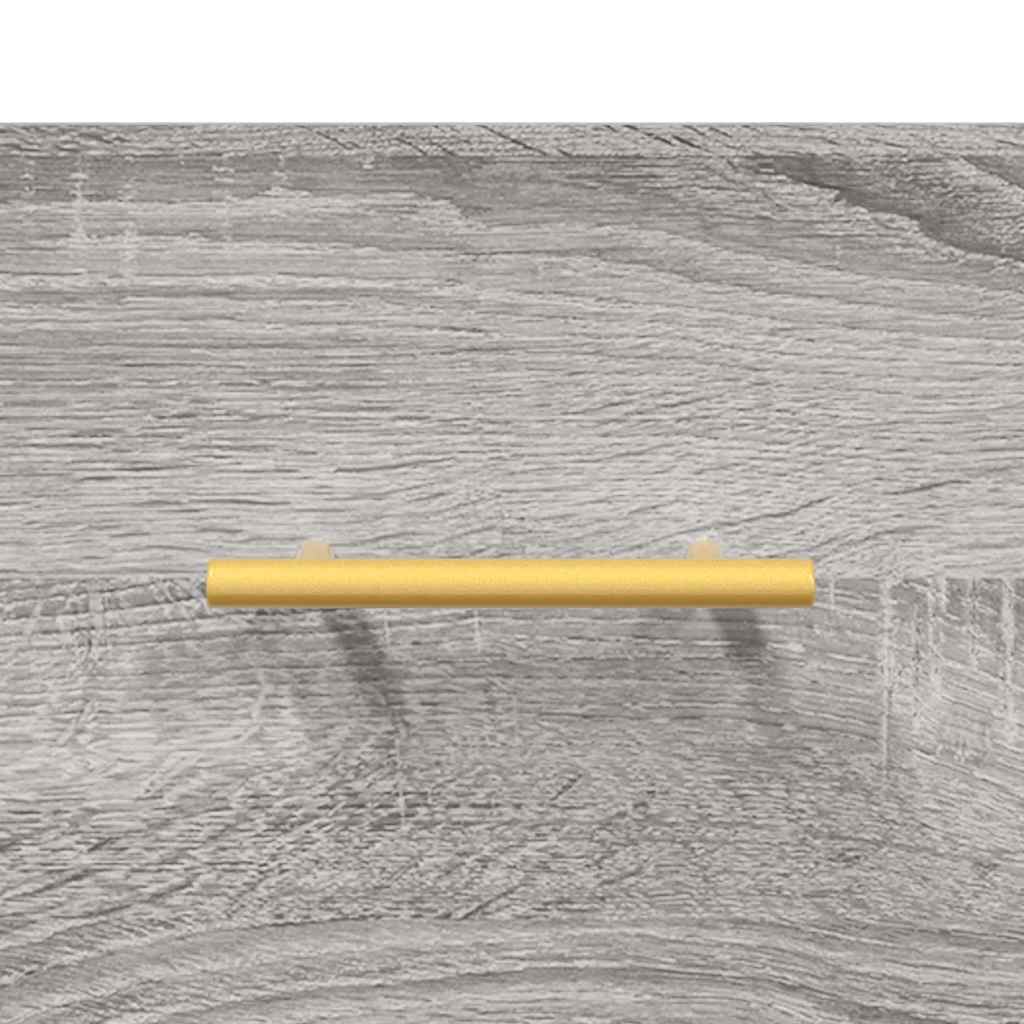 Zidni ormarić siva boja hrasta 100x36,5x35 cm konstruirano drvo