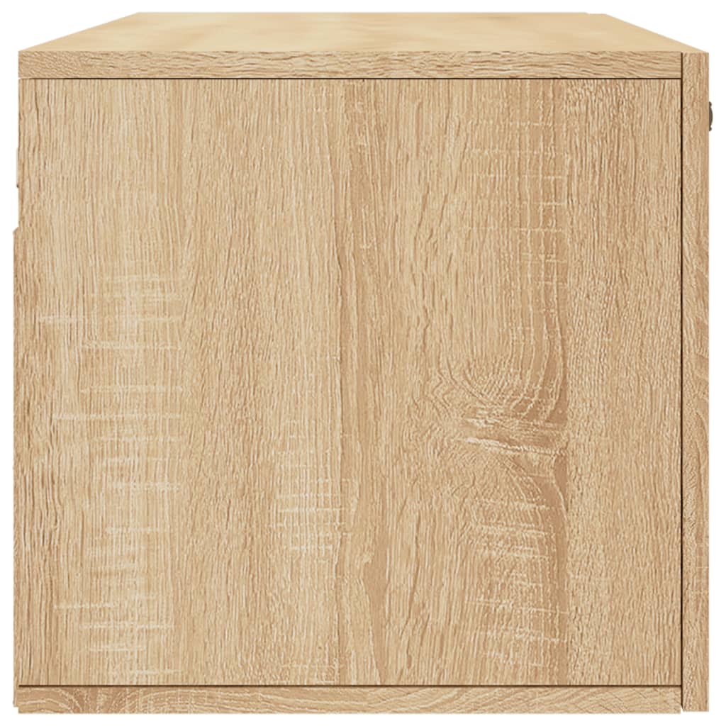 Zidni ormarić boja hrasta 100 x 36,5 x 35 cm konstruirano drvo
