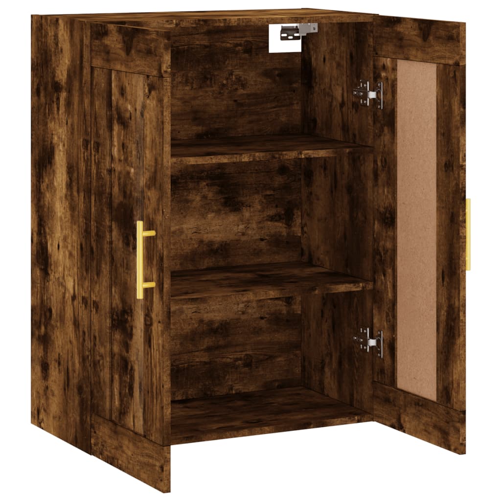 Zidni ormarić boja hrasta 69,5 x 34 x 90 cm konstruirano drvo