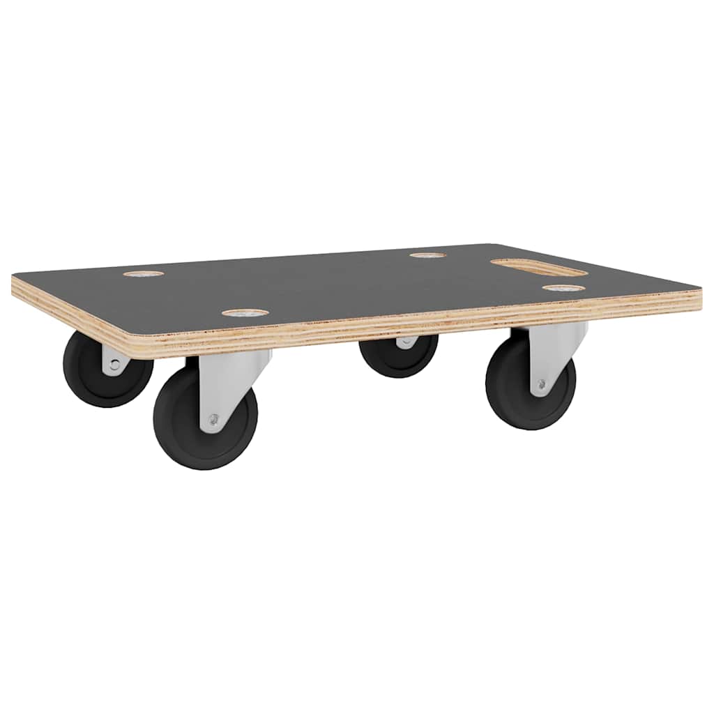 Transportna kolica 2 kom pravokutna 50 x 35 x 11,5 cm 250 kg