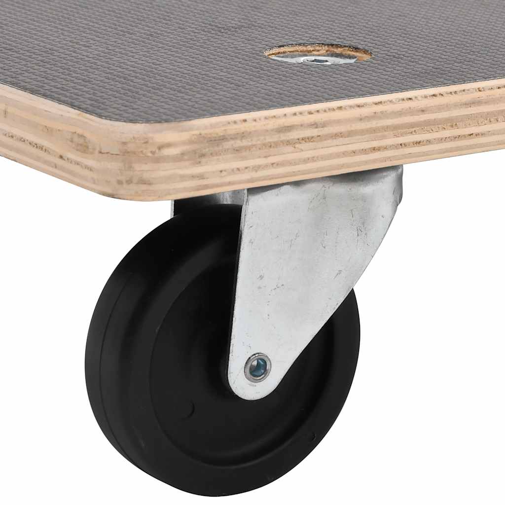 Transportna kolica 2 kom pravokutna 50 x 35 x 11,5 cm 250 kg