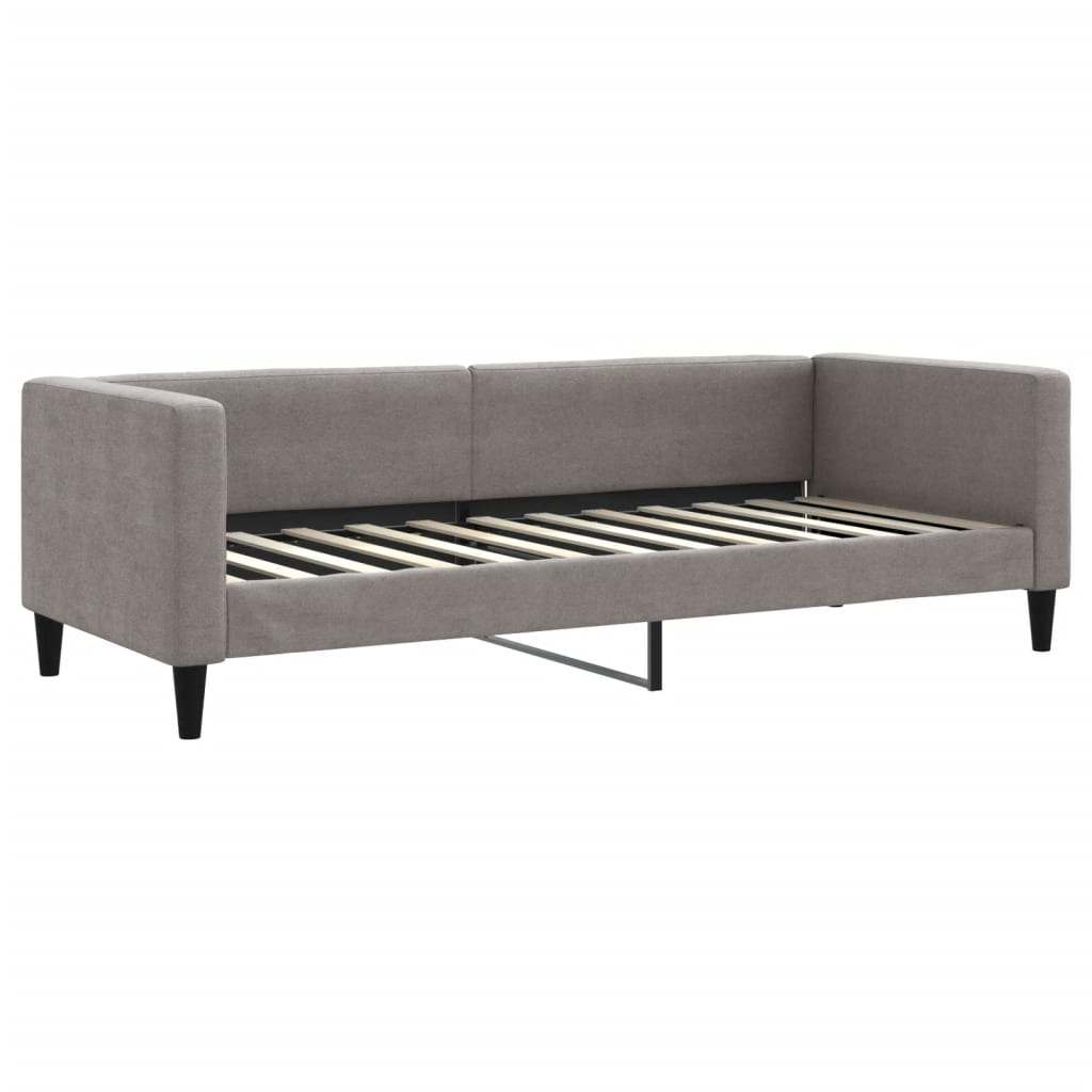 Dnevni krevet smeđesivi 80 x 200 cm od tkanine