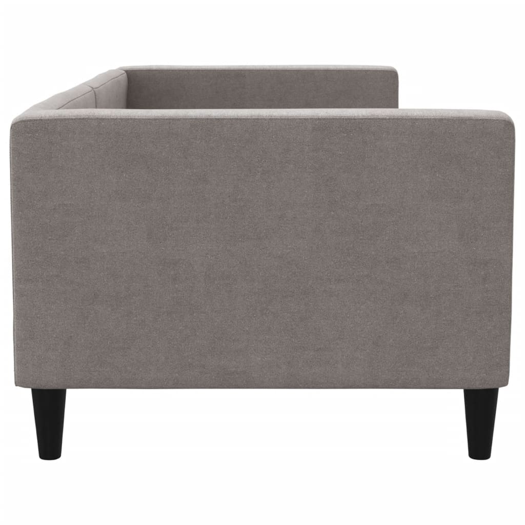 Dnevni krevet smeđesivi 80 x 200 cm od tkanine