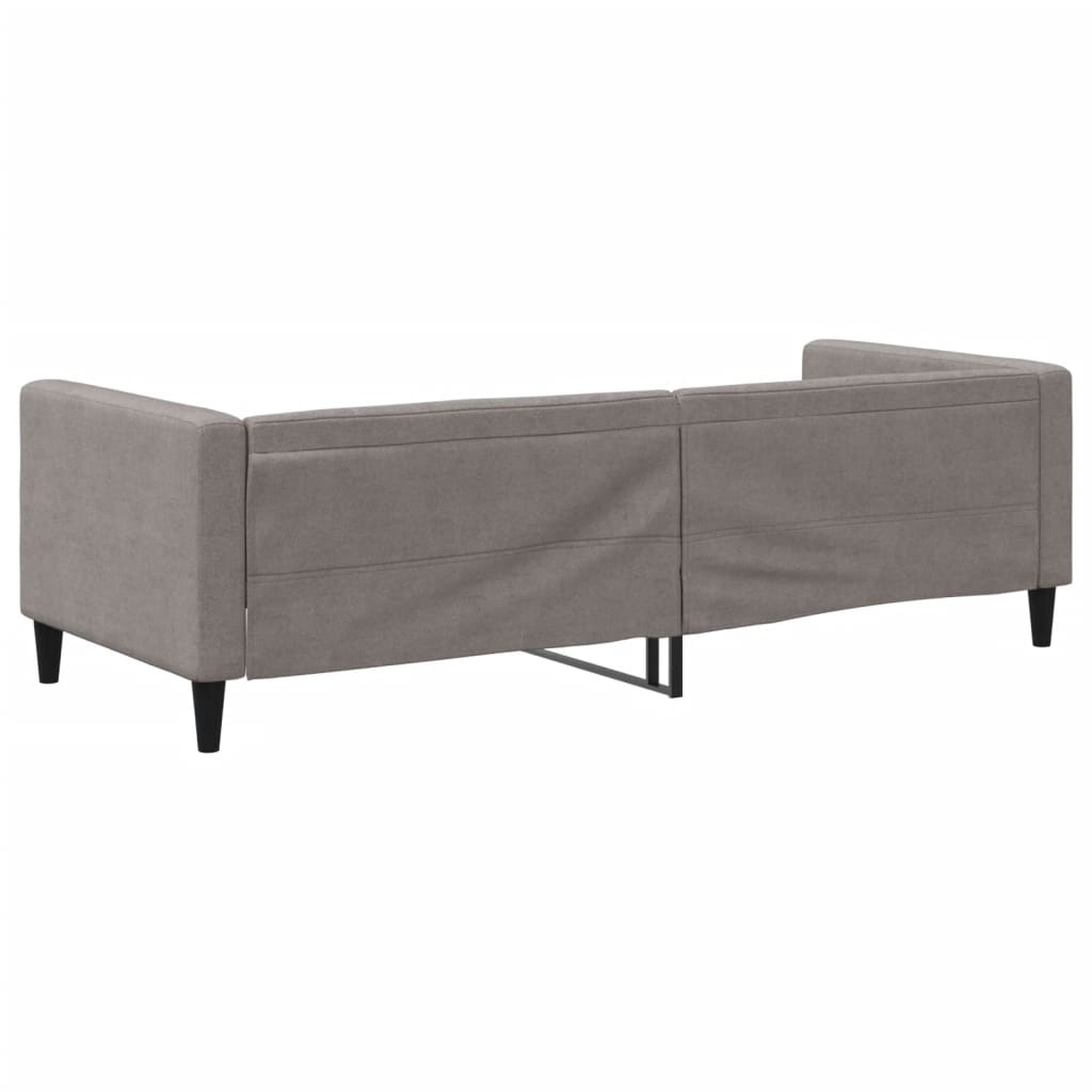 Dnevni krevet smeđesivi 80 x 200 cm od tkanine