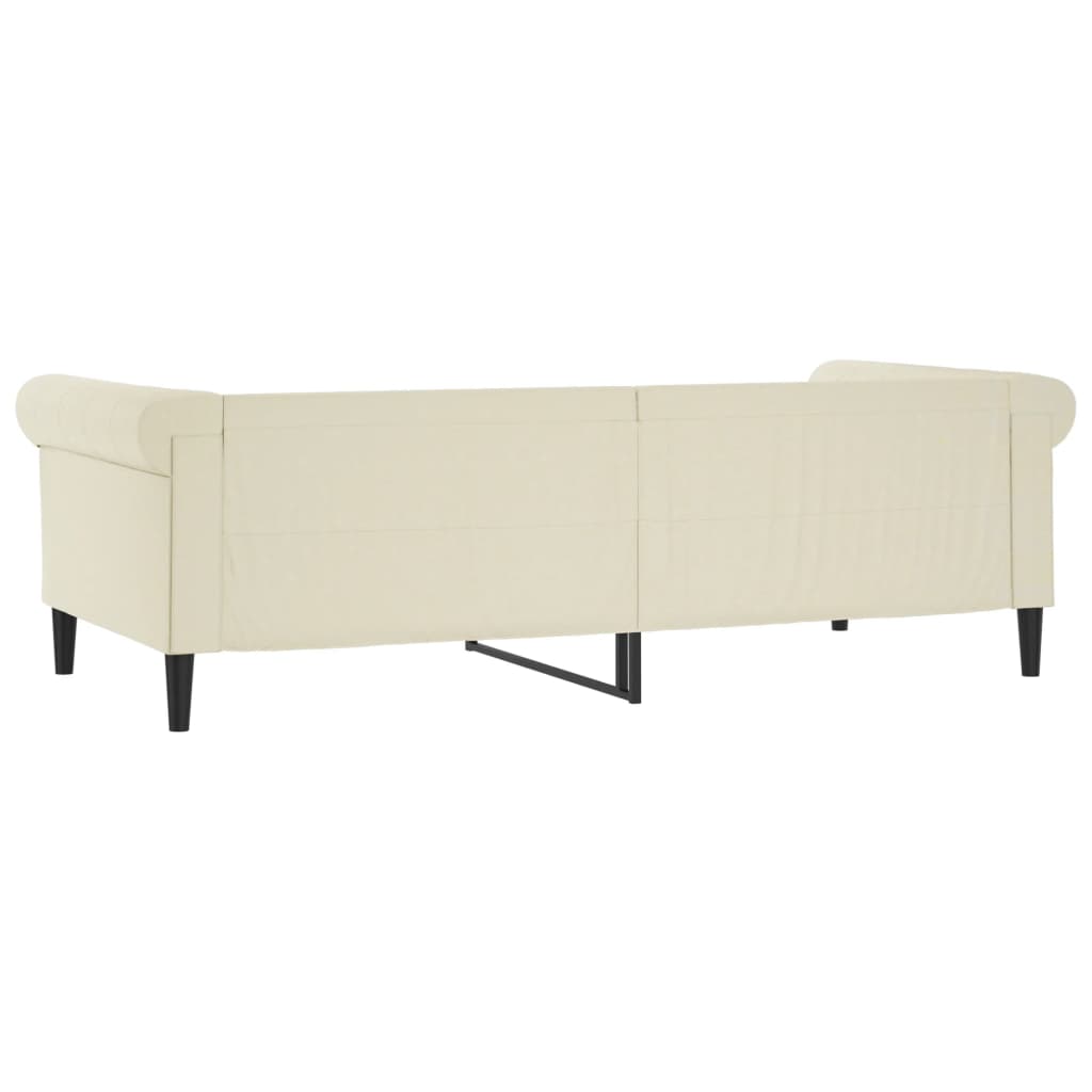 Dnevni krevet krem 80 x 200 cm od umjetne kože