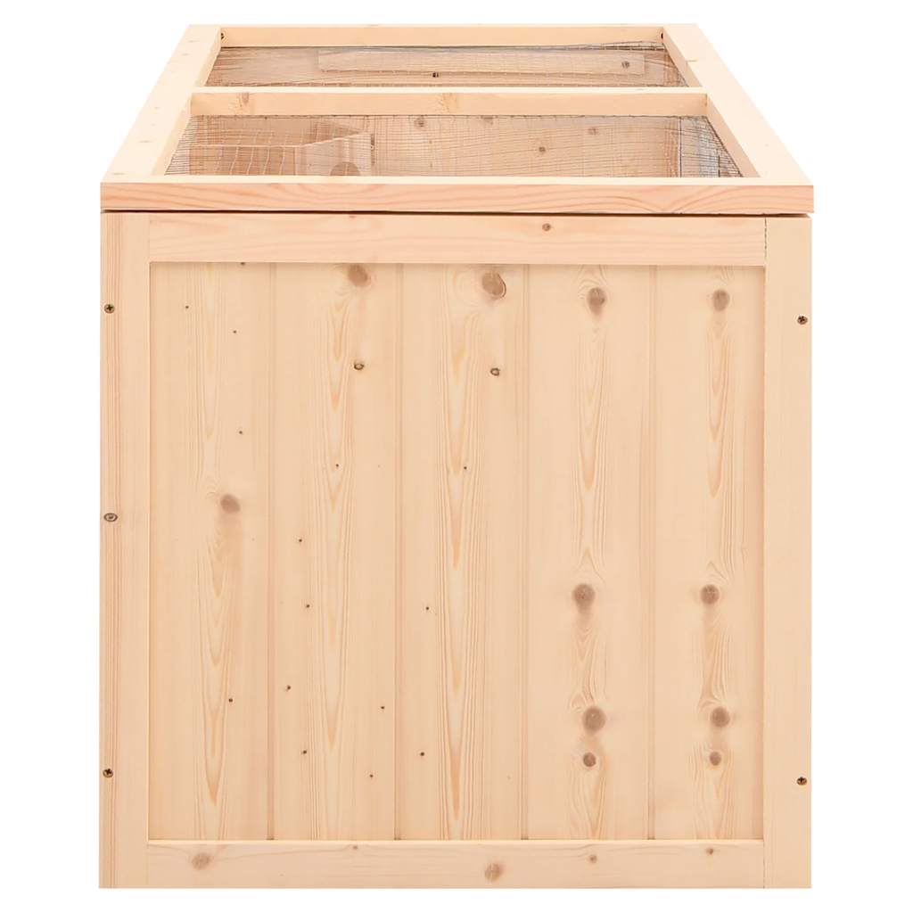 Kavez za hrčka 104x52x54 cm Masivno drvo jele