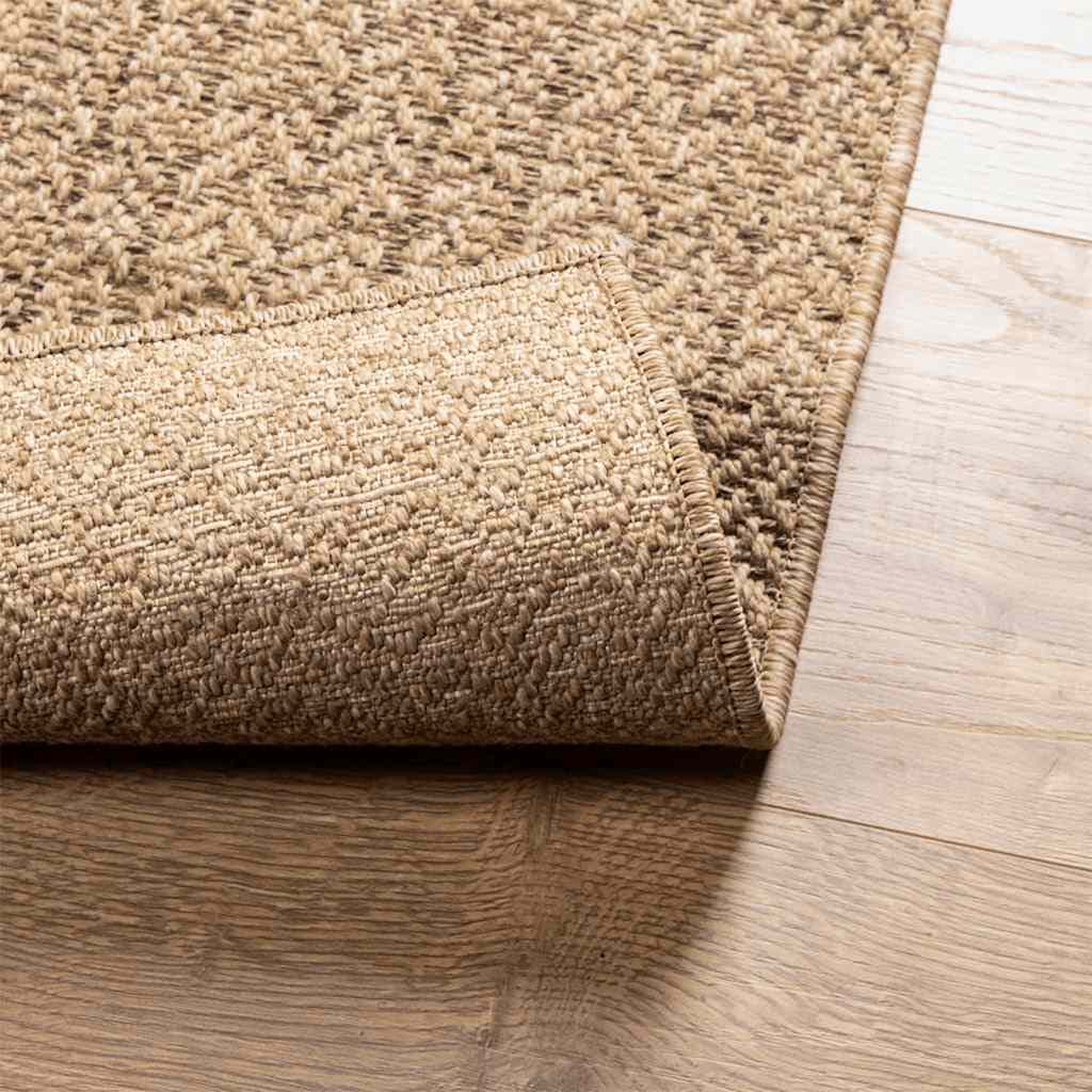 Tepih ZIZUR 80 x 150 cm s izgledom jute unutarnji i vanjski