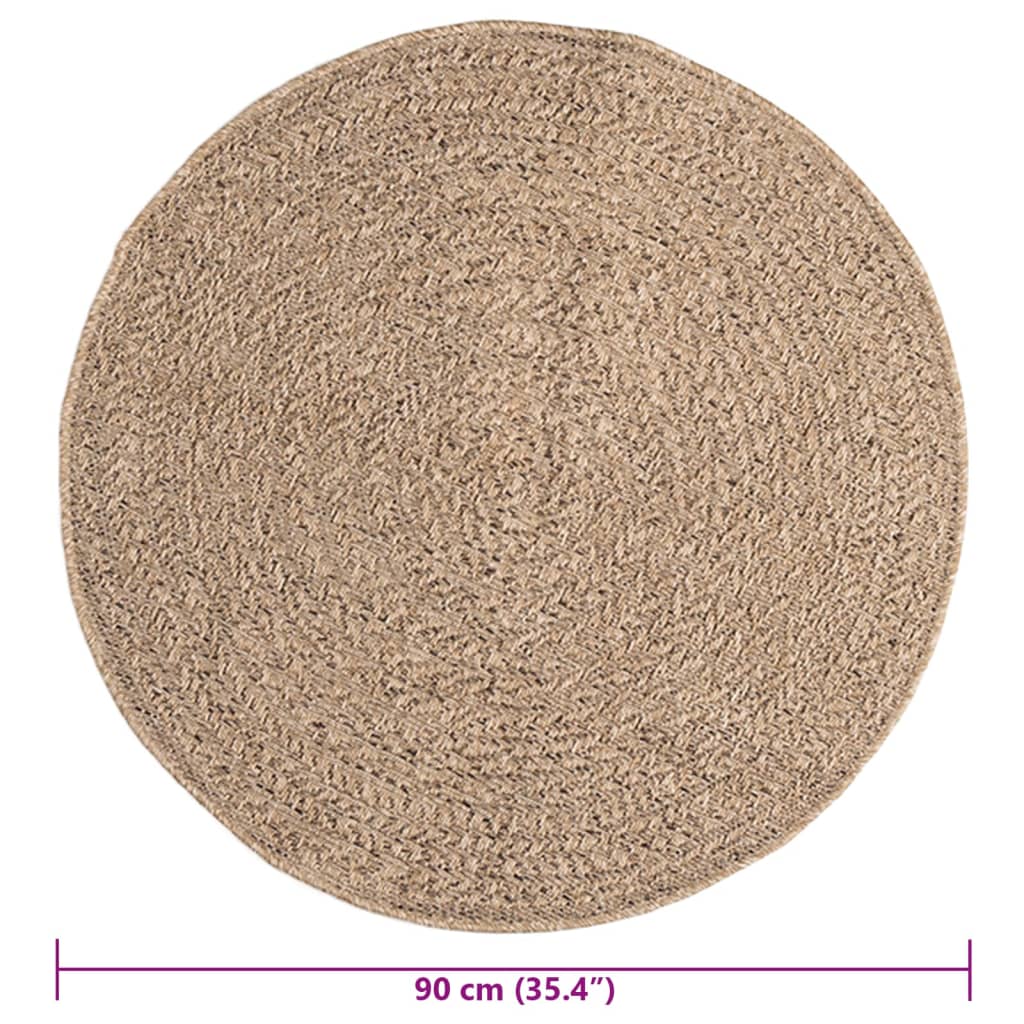 Tepih ZIZUR 90 cm s izgledom jute unutarnji i vanjski