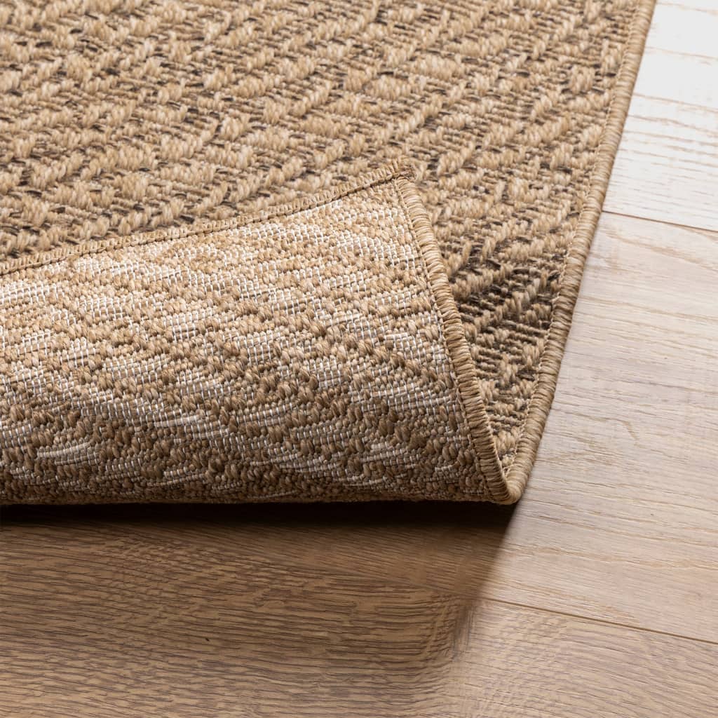 Tepih ZIZUR 140 x 200 cm s izgledom jute unutarnji i vanjski