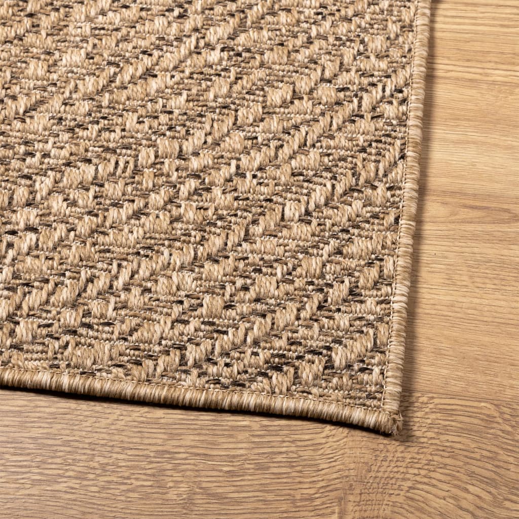 Tepih ZIZUR 140 x 200 cm s izgledom jute unutarnji i vanjski