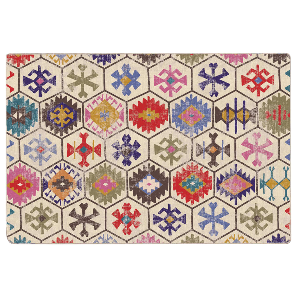 Perivi tepih raznobojni 120 x 180 cm