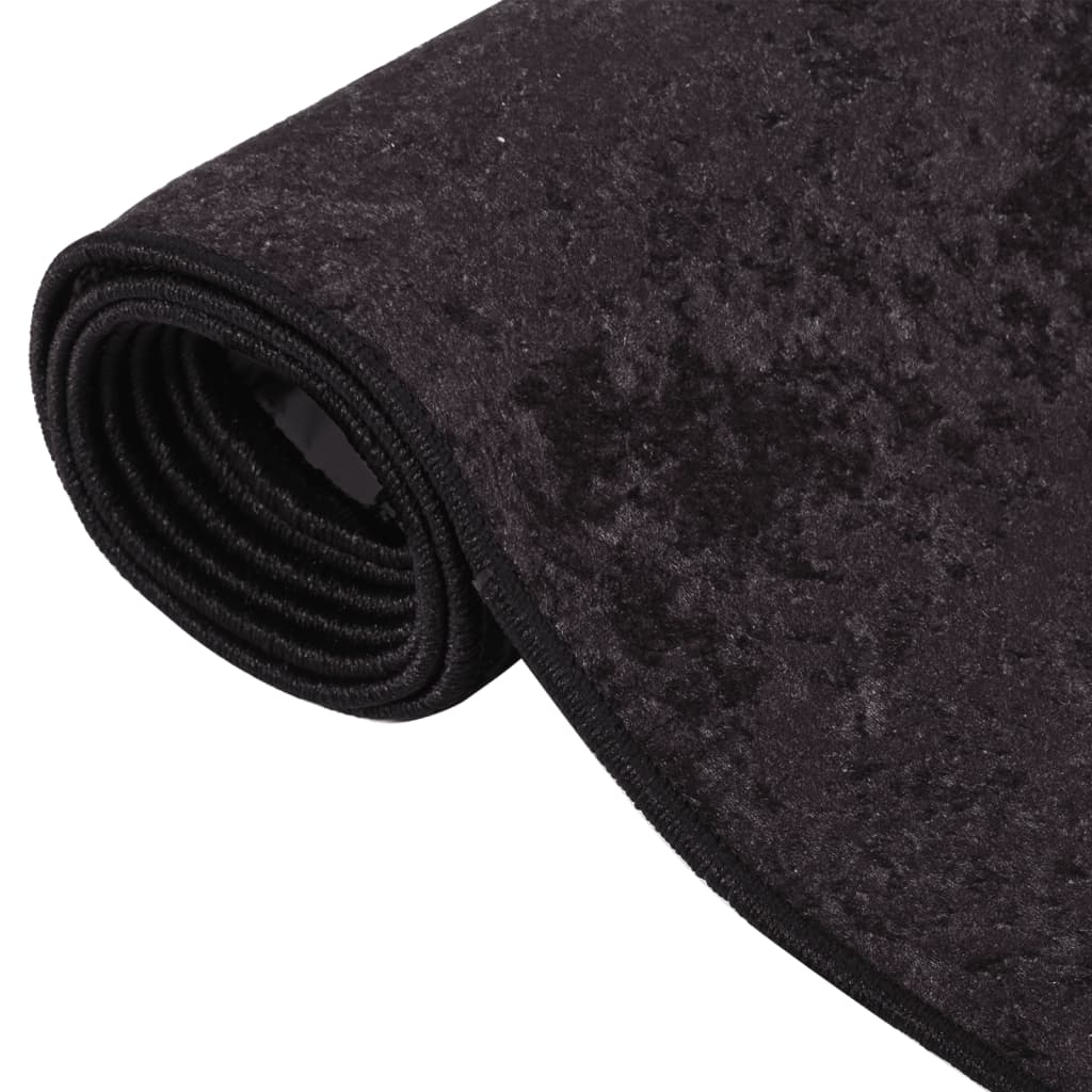 Perivi tepih antracit boje 400 x 300 cm