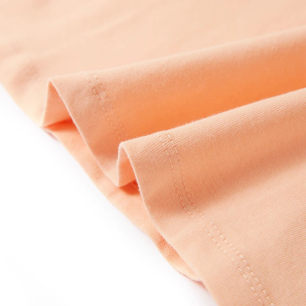 Dječja majica bez rukava svjetlonarančasta 128