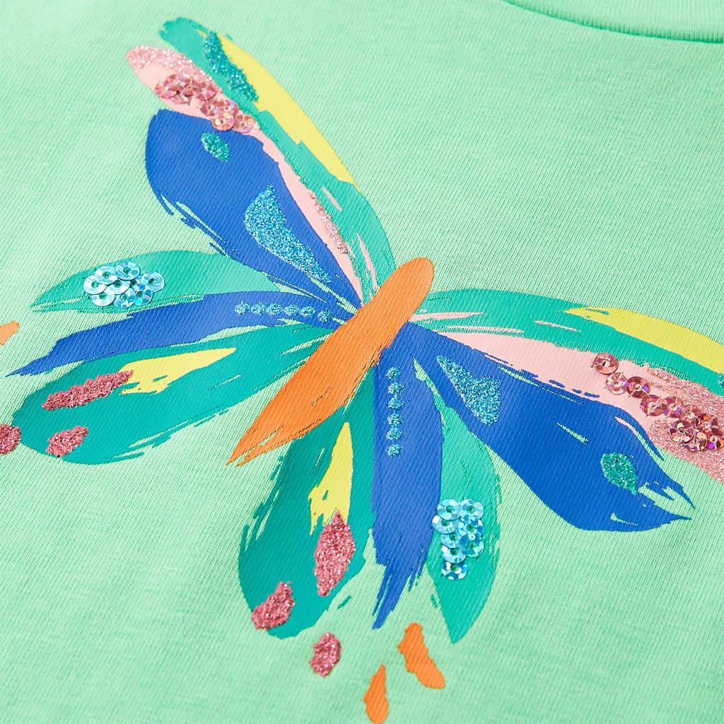 Dječja majica svjetlozelena 128