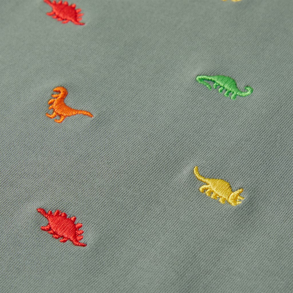 Dječja topla majica kaki 104