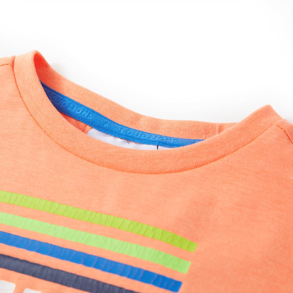 Dječja majica neonskonarančasta 140